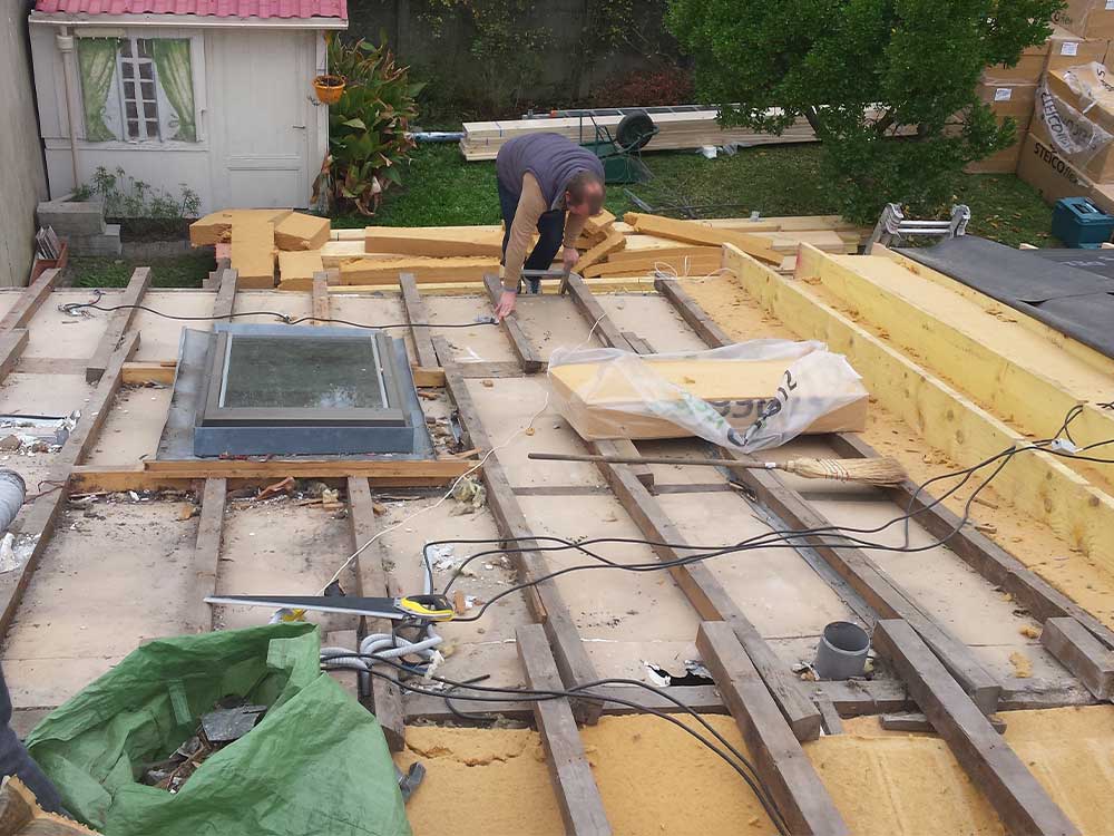 chantier-isolation-toiture-sarking-pessac