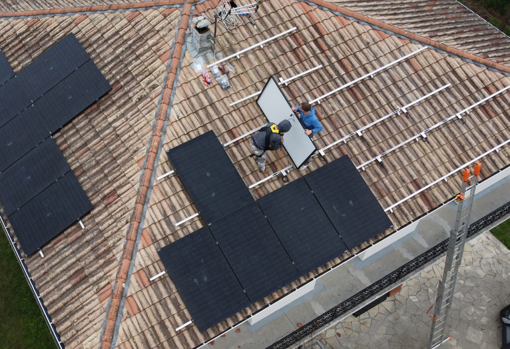 installation panneaux solaires Pessac Archenergie