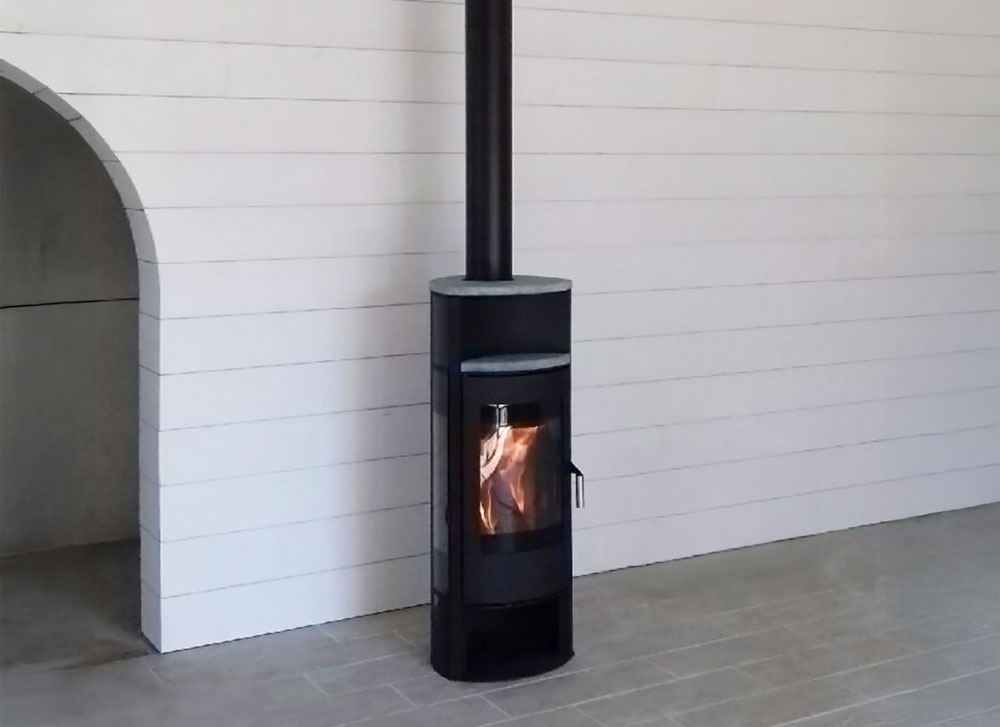 poêle à bûches travaux de rénovation énergétique