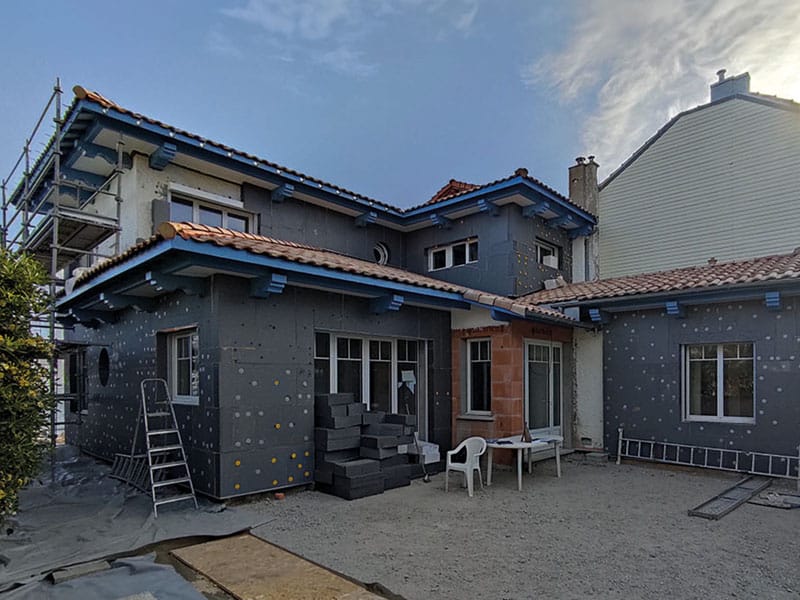 isolation-thermique-extérieure-maison-Arcachon pendant
