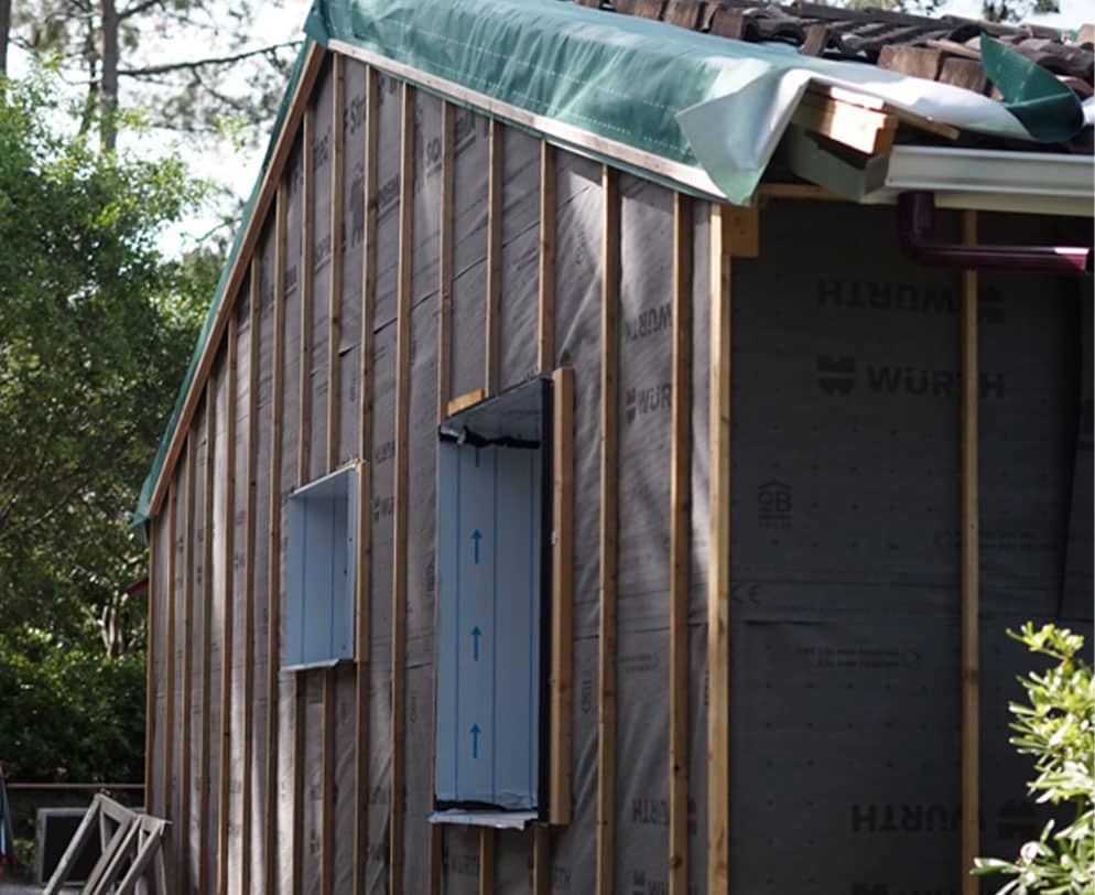 isolation extérieur bardage étanchéité