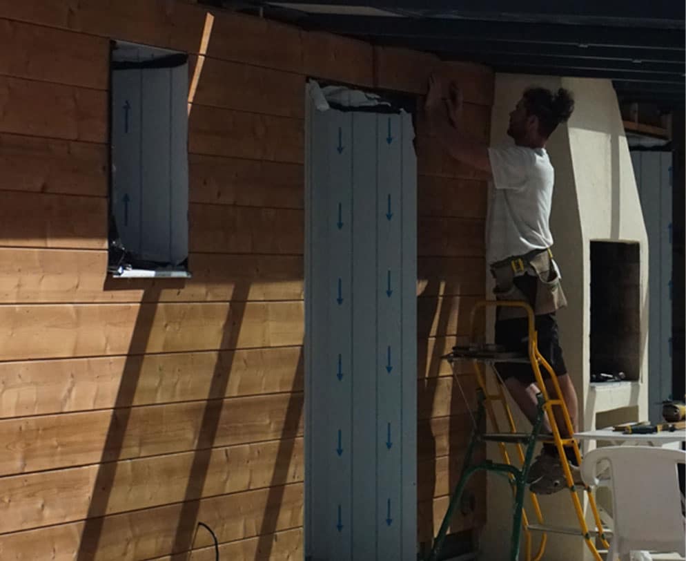 finition isolation extérieur bardage