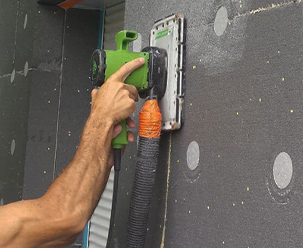 isolation-extérieure-enduit-ponçage